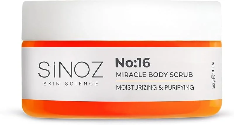 Sinoz No:16 Yoğun Nemlendirici, Besleyici ve Arındırıcı Vücut Peelingi 300 gr. — Cilt bakımı