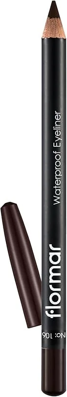 Flormar Suya Dayanıklı Göz Kalemi - Koyu Kahverengi Waterproof — Makyaj