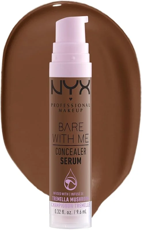 NYX PROFESSIONAL MAKEUP Bare With Me Kapatıcı Serumu, 24 Saate Kadar Hidrasyon - Zengin — Makyaj