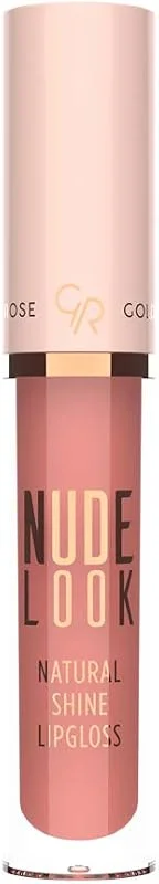 Golden Rose Nude Look Natural Shine Lipgloss No: 03 Coral Nude - Doğal Parlak Dudak Parlatıcısı — Makyaj
