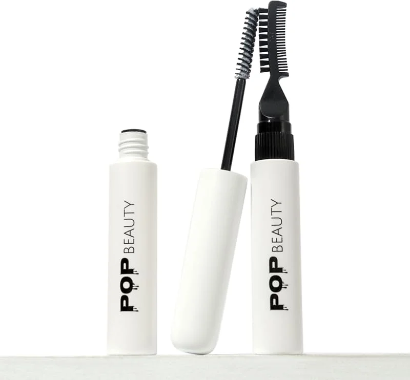 Pop Beauty Kaş Sabitleyici Ve Şekillendirici, Kaş Fırçası, Tarağı Ve Sabitleyici Jel (Laminasyon Etkili) — Makyaj
