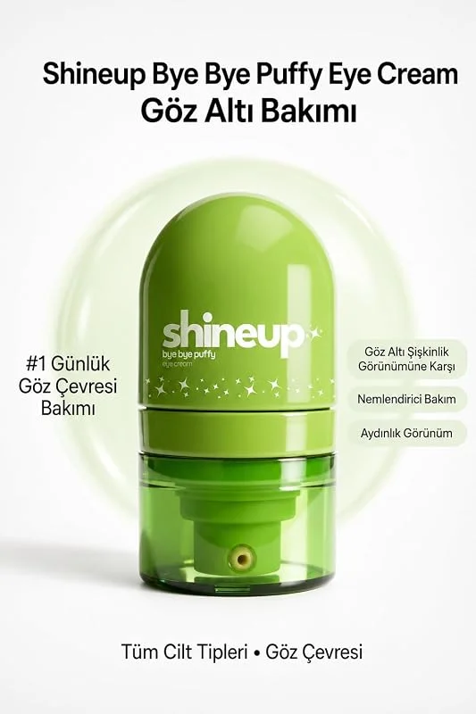Bye Puffy Avokado Göz Kremi 15 ml Şişlik Karşıtı & Nemlendirici Krem — Cilt bakımı