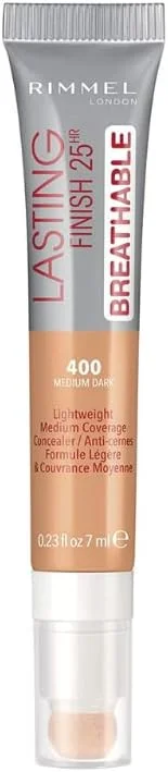 Rimmel London Lasting Finish Breathable Concealer 25HR - Kapatıcı No:400 Medium Dark — Makyaj
