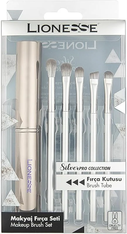 LIONESSE Silver Makyaj Fırça Seti 5142