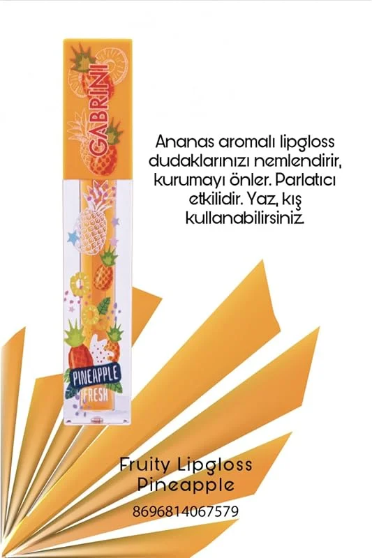 Gabrini Meyveli Dudak Parlatıcısı Ananas — Makyaj