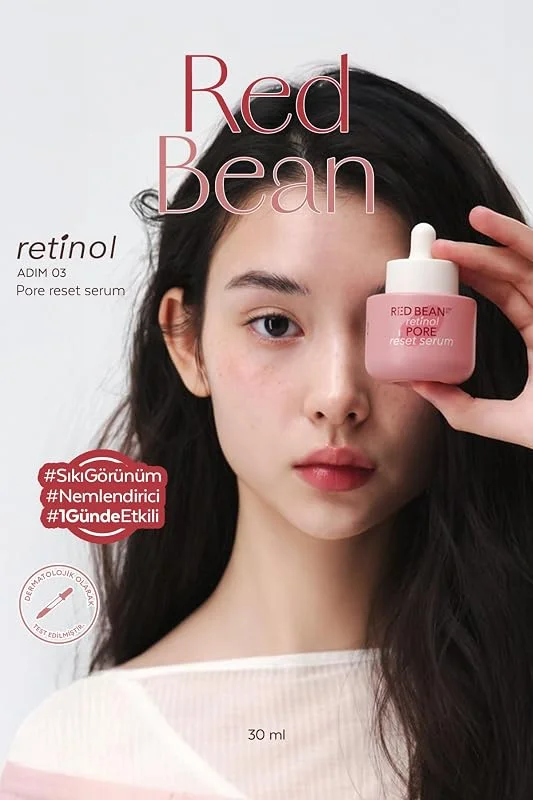 Missha Retinol İçerikli, Gözenek Karşıtı Bakım Sunan Serum Red Bean Retinol Pore Reset Serum, 1134448147 — Cilt bakımı
