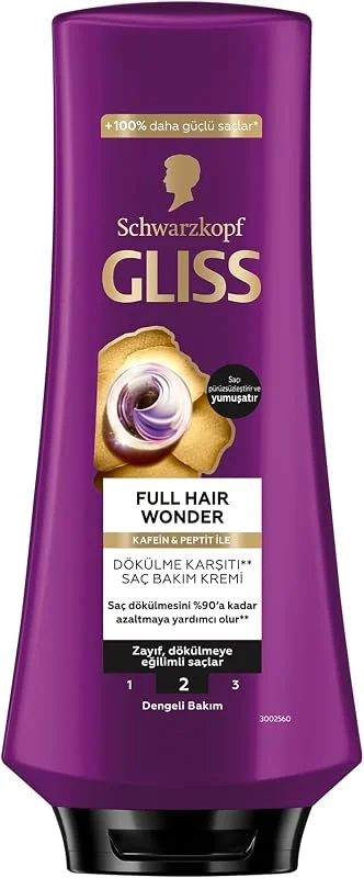 Gliss Full Hair Wonder Saç Dökülme Karşıtı Saç Bakım Kremi 360 ml — Saç bakımı