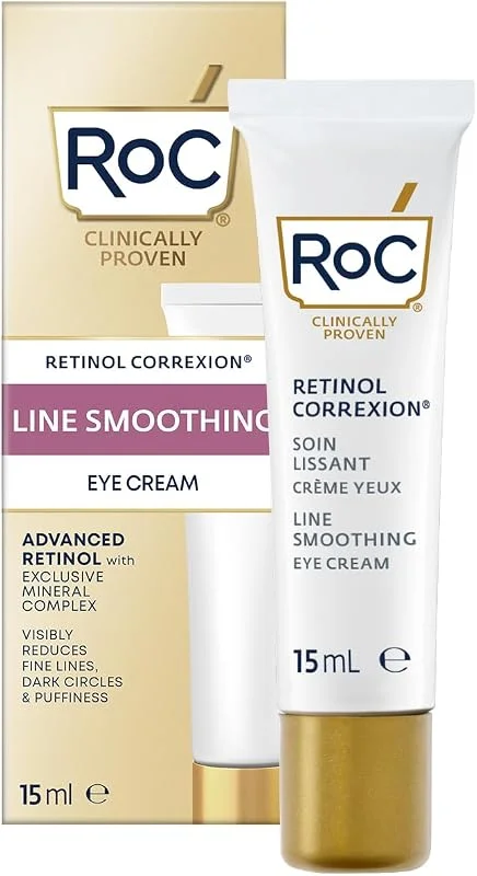 RoC Retinol Correxion Line Smoothing Kırışıklık Karşıtı Canlandirici Göz Kremi 15 ml — Cilt bakımı