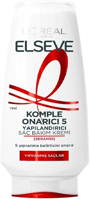 L'Oreal Paris Elseve Komple Onarıcı 5 Yapılandırıcı Bakım Kremi 250ml — Saç bakımı