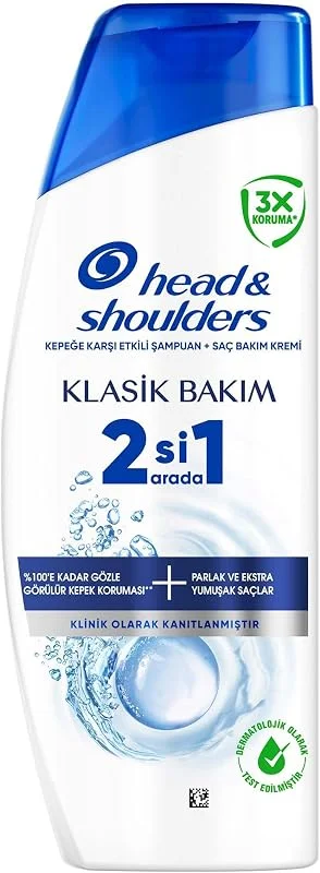 Head & Shoulders Klasik Bakım 2'si 1 Arada Kepeğe Karşı Etkili Şampuan 300ml — Saç bakımı