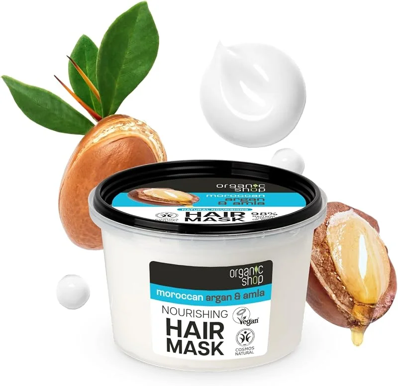 Organic Shop Argan & Amla Saç Maskesi 250 ml — Saç bakımı