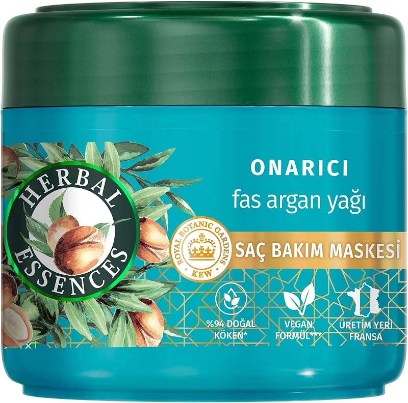 Herbal Essences Onarıcı Argan Yağı Saç Bakım Maskesi 300ml — Saç bakımı