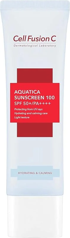 Cell Fusion C Aquatica Nemlendirici Yüksek Koruyucu Tüm Cilt Tipleri Için Güneş Kremi 100 Spf50, pa 50 gr — Cilt bakımı