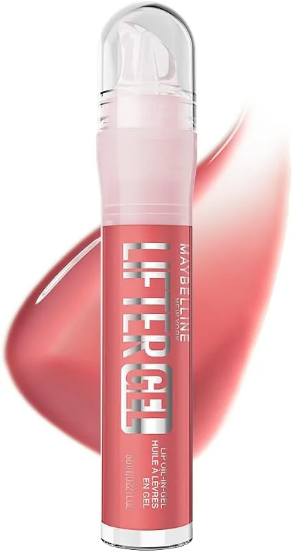 Maybelline New York Lifter Gel Ekstra Parlak ve Nemlendirici Dudak Parlatıcısı - 06 Strawberry Shake — Makyaj