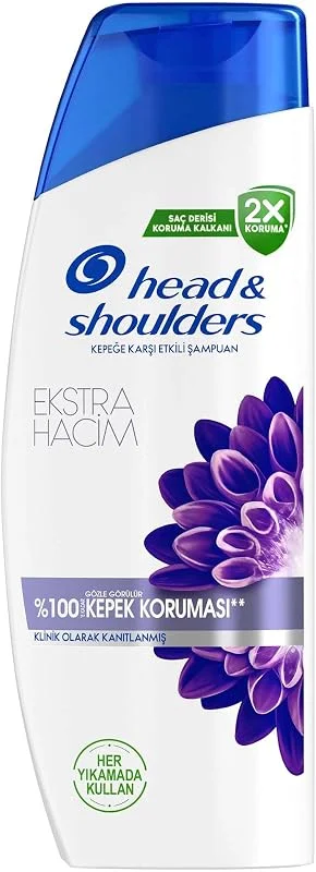 Head & Shoulders Ekstra Hacim Kepek Karşıtı 330 ml Günlük Kullanım Şampuan — Saç bakımı