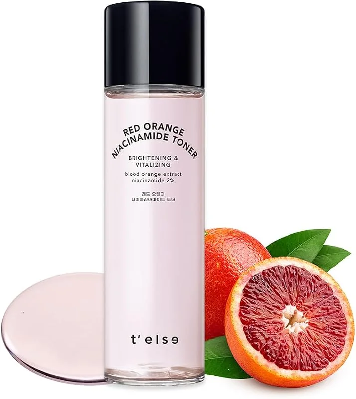 T'ELSE Red Orange (KOREANDBEAUTY) Niacinamide Toner, Niacinamide Tonik 150ml — Cilt bakımı