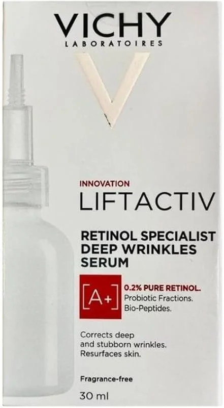 Vichy Liftactiv Retinol Specialist Derin Kırışıklık Karşıtı Serum, 30ml — Cilt bakımı