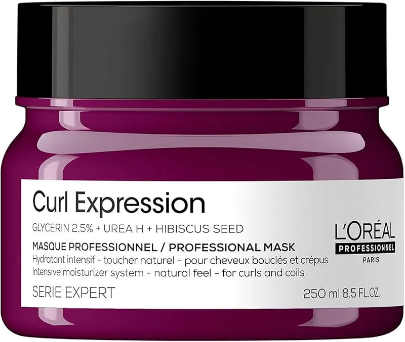 L'Oréal Professionnel Paris Serie Expert Curl Expression Kıvırcık Saçlar Için Yoğun Nemlendirici Saç Maskesi 250ml — Saç bakımı