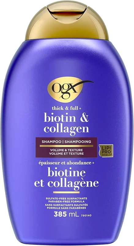 OGX Biotin & Kolajen Dolgunlaştırıcı Sülfatsız Şampuan 385 Ml — Saç bakımı