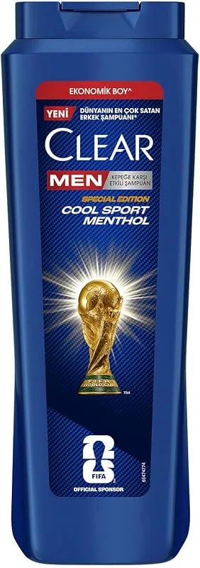 Clear Men Erkek Şampuan Cool Sport Menthol Kepeğe Karşı Etkili 600 ml — Saç bakımı