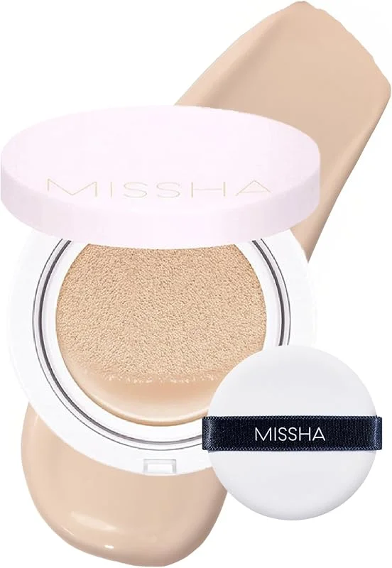 MISSHA Yüksek Kapatıcı Yarı Mat SPF50+ PA+++ Fondöten 15g Magic Cushion Cover Lasting No.21 — Makyaj