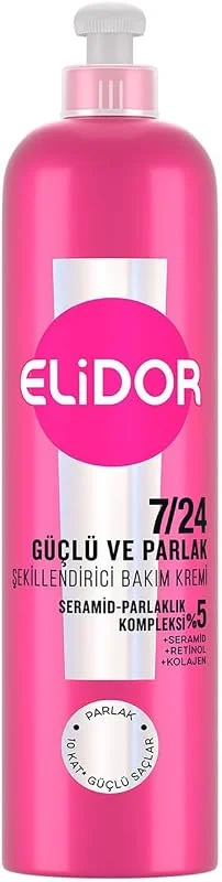 Elidor 7, 24 Güçlü ve Parlak Saç Bakım Kremi 240 Mililitre — Saç bakımı