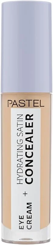 Pastel Eye Cream + Hydrating Satin Concealer - Göz Kremi + Göz Altı Kapatıcısı, 64 Medium Light, 4, 3 ml — Makyaj