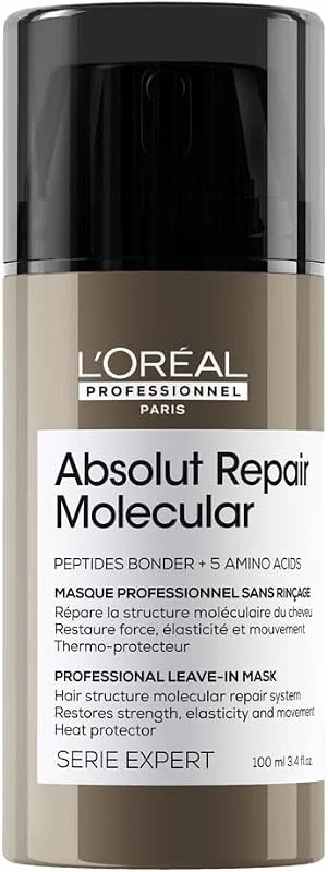 L'Oréal Professionnel Serie Expert Absolut Repair Molecular Durulanmayan Onarıcı Maske 100ml — Saç bakımı