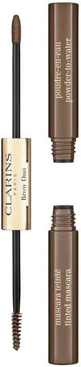 Clarins Brow Duo 03 Cool Brown 2'si Bir Arada Kaş Maskarası — Makyaj