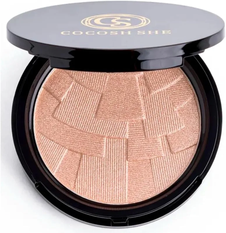 Pearl Shine Aydınlatıcı Highlighter Altın Bronz, Inci Tozu, Yüksek Pigmentasyon, Yumuşak Doku — Makyaj