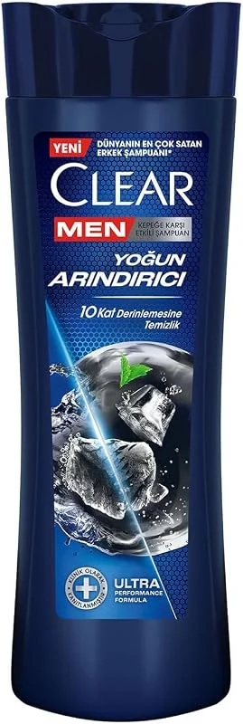 Clear Men Kepeğe Karşı Etkili Şampuan Yoğun Arındırıcı Kömür ile 350 ml — Cilt bakımı
