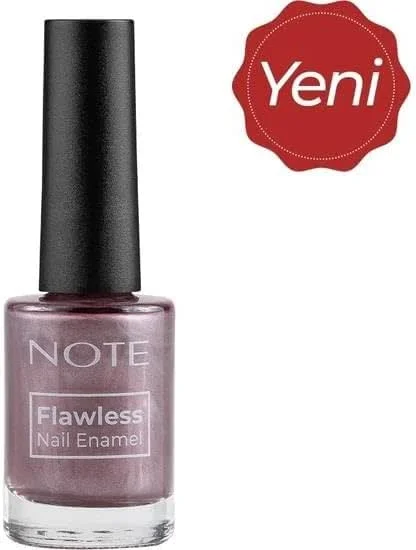 Note Cosmetics Nail Flawless Oje 86 Metallic Nude, Mor — Makyaj