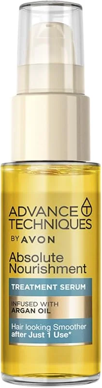 Avon Advance Techniques Argan Yağı Içeren Besleyici Saç Serumu 30 Ml. — Saç bakımı