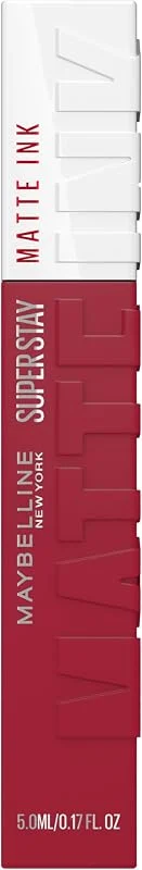Maybelline New York Super Stay Matte Ink Likit Mat Ruj - 80 Ruler (Kırmızı, Pembe) — Makyaj