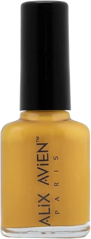 ALIX AVIEN Hardal Oje 43 - Yüksek Pigmentli Uzun Süreli Kalıcılık Hızlı Kuruma - Nail Lacquer 43 — Makyaj