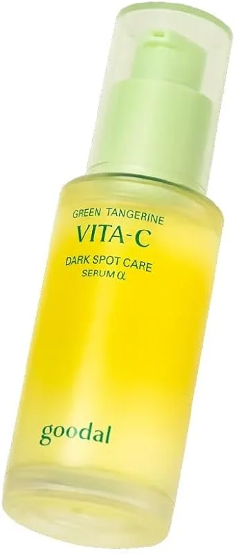 Goodal Green Tangerine Vita-C Dark Spot Care Serum α, Niasinamid ve Vitamin C Kompleksi ile Leke Karşıtı Aydınlatıcı Yüz Serumu, Green Tangerine Exosome™ Teknolojisi, Jel-Serum Doku — Cilt bakımı