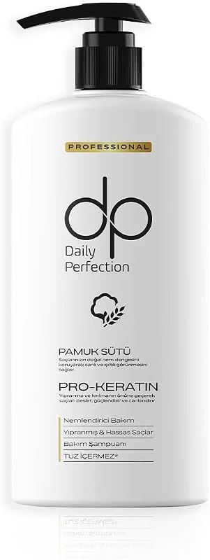 Daily Perfection Pamuk Sütü Tuzsuz Sampuan 800 ml — Saç bakımı