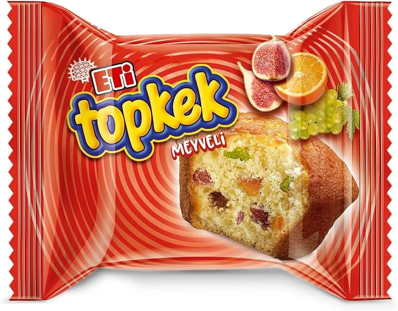 Eti Topkek Meyveli Kek 40 g x 24 Adet — Makyaj