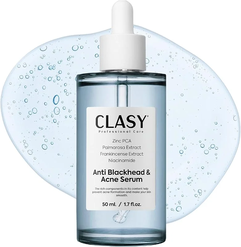 CLASYCARE Niacinamide Yüz Serumu – Gözenek Görünümünü Sıkılaştırmaya ve Yağ Dengesini Desteklemeye Yardımcı – Siyah Nokta & Leke Görünümü İçin Aydınlatıcı Bakım Serumu, 50 ml — Cilt bakımı
