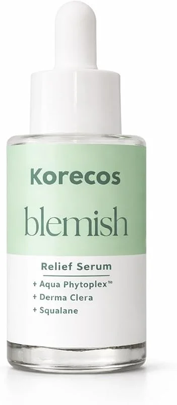 Blemish Relief Acne Serum - Akneye Ve Sivilceye Eğilimli Ciltler Için Yatıştırıcı Bakım Sağlayan Derma Clera Acne Serum Güney Kore — Cilt bakımı