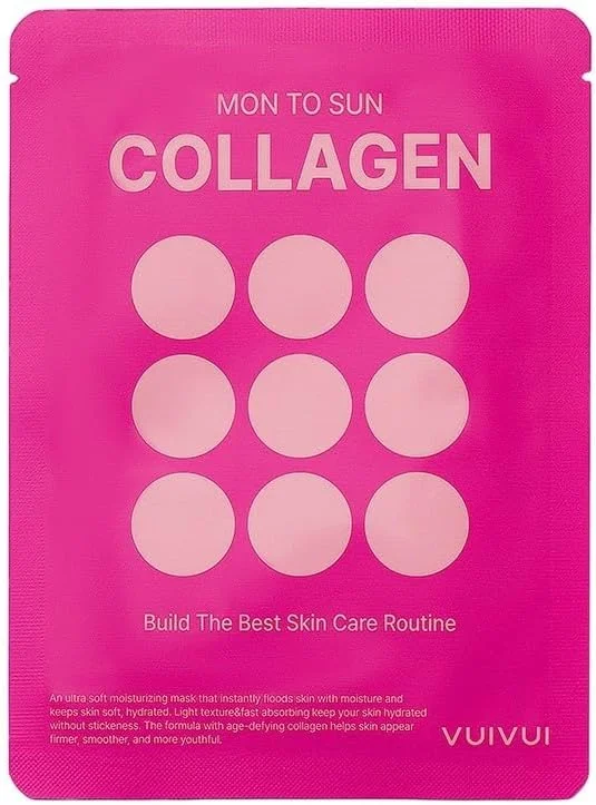 Byeolee Mon To Sun Kolajen Yüz Maskesi 25 ml — Cilt bakımı