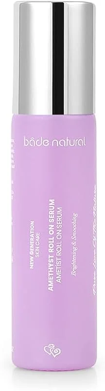 Bade Natural Ametist Roll On Anti Aging Yüz Masaj Serumu 10 ml — Cilt bakımı