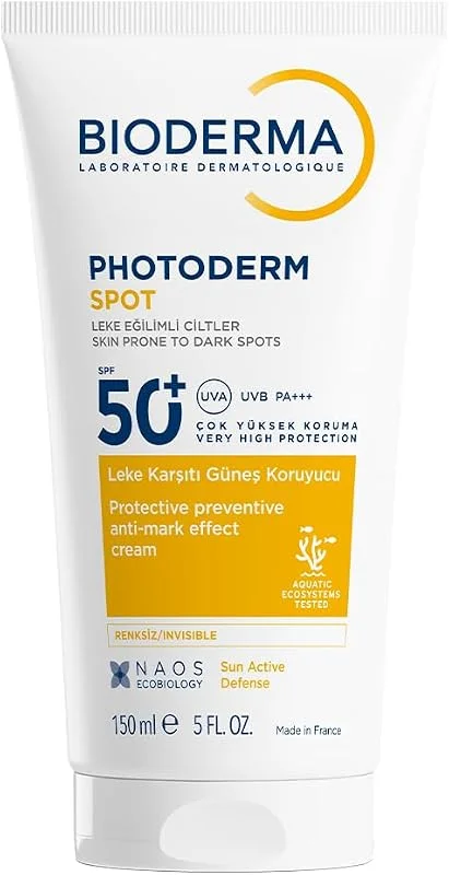 Bioderma Photoderm SPOT SPF50+ Leke Karşıtı Çok Yüksek Korumalı Yüz ve Vücut Güneş Kremi 150 ml — Cilt bakımı