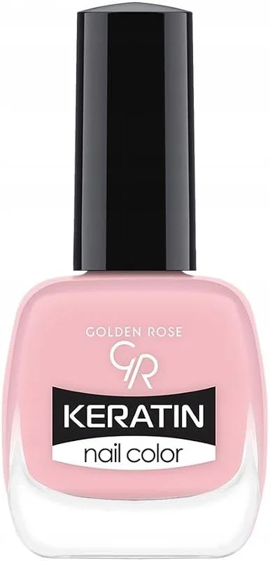 Golden Rose Keratin Nail Color No: 23 - Keratin İçerikli Güçlendirici Parlak Oje — Makyaj
