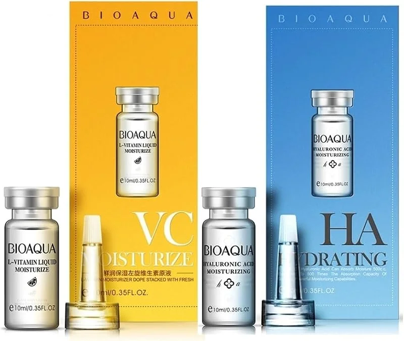 Bioaqua Vitamin-C Ve Ha Hyalüronik Asit Serum Seti 2 Parça, MIN372 — Cilt bakımı