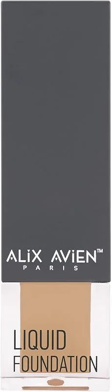 ALIX AVIEN Güneş Koruyucu Spf35 Nemlendirici Etkili Kremsi Likit Fondöten - Liquid Foundation 305 Warm Sand — Makyaj