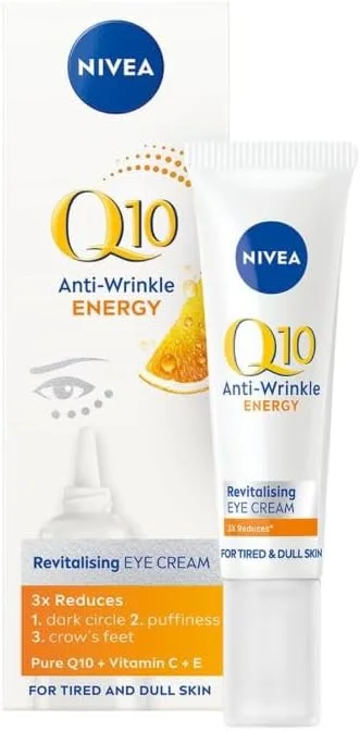 NIVEA Q10 ENERGY CANLANDIRICI GÖZ BAKIM KREMİ — Cilt bakımı