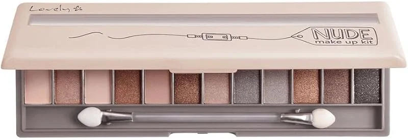 Lovely Eyeshadow Palette Nude Make Up Kıt Far Paleti — Makyaj