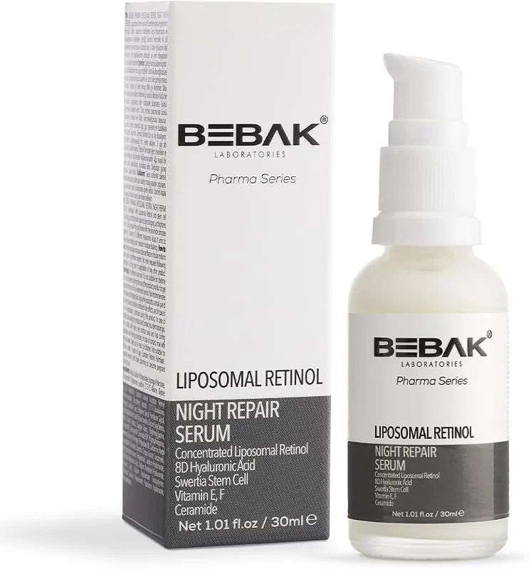 Bebak Pharma Series Liposomal Retinol Gece Onarım Serumu 30 ml — Cilt bakımı