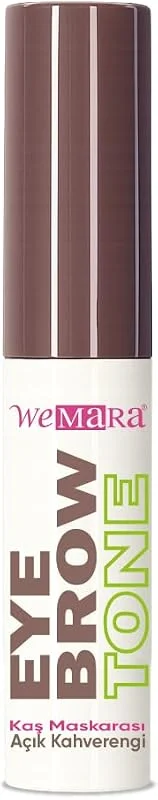 WEMARA EYEBROW MASCARA KULLU ACIK KAHVE 5 ML - KAS RENKLENDIRICI — Makyaj